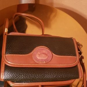 Dooney & Burke purse w/ cc hold & mirrorr